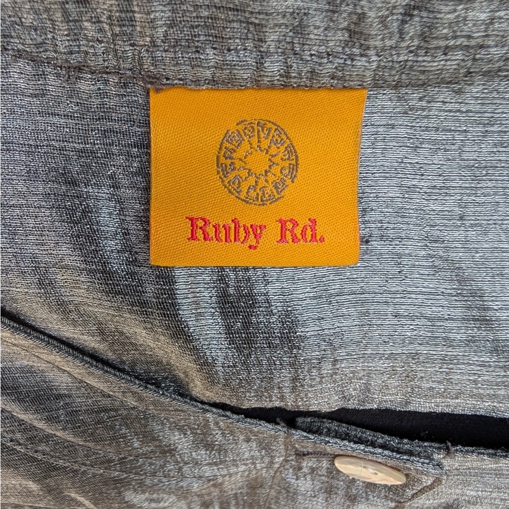 Vintage 90s Ruby Rd. Silver Jacket - image 4